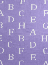 Little Angels Little Angels Reversible Blanket Woollen Perfect Nursery Essential with ABC Cartoon Design Violet & White Blanket Blanket & Swaddle 2 in 1 Purple & White Reversible ABC Cartoon Design Blanket 0-2Y / Violet & White / Baby Wool